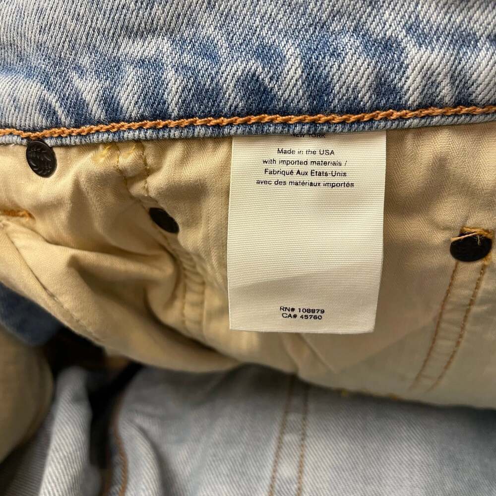 rag and bone Blue Standard Issue Fit 1 Slim Jeans Rag and Bone - Picture 3 of 6